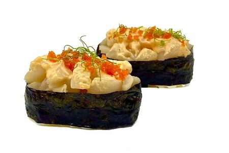 Гункан Спайси с гребешком