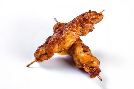 Шашлычок куриный в медово-имбирном соусе