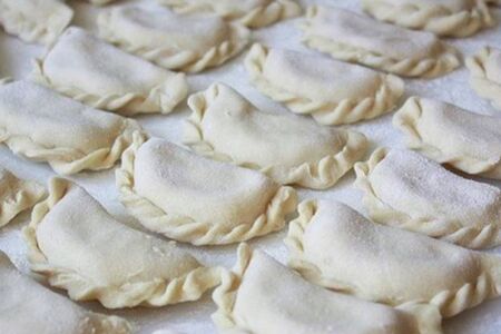 Вареники с картофелем и грибами (полуфабрикат)