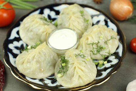 Манты из говядины