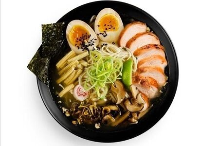 Рамен с курицей