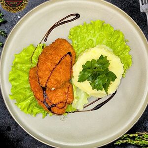 Куриные котлеты с сыром 