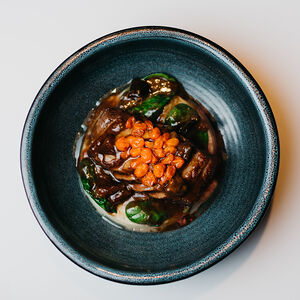 Утка с картофельным пюре