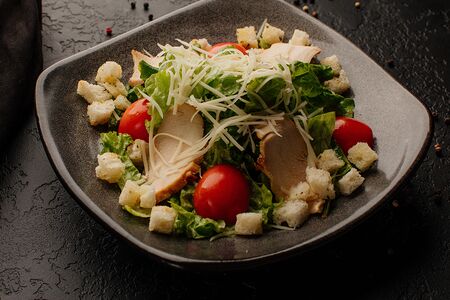 Цезарь с курицей