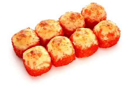 Запеченный с креветкой