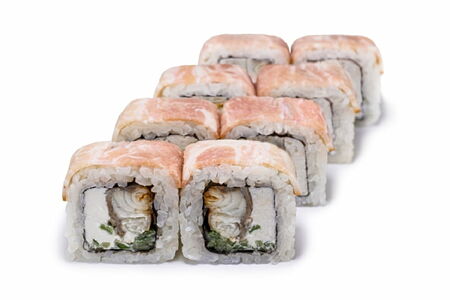 Ролл Рубикон с угрём