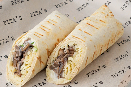 Шаверма с грибами и сыром Big