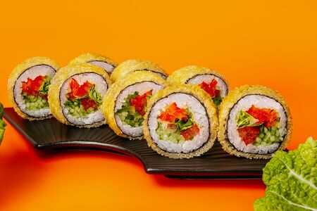 Теплый ролл Овощной