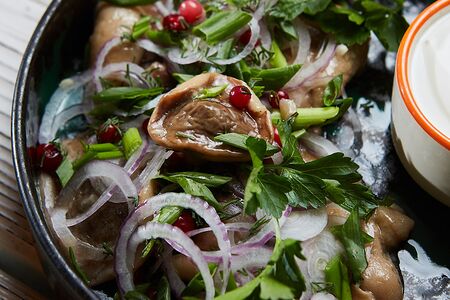 Маслята домашнего посола 