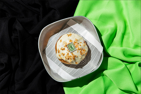 Berliner с кокосовой сгущенкой