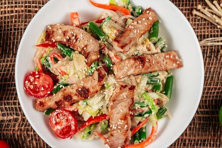 Фунчёза с курицей