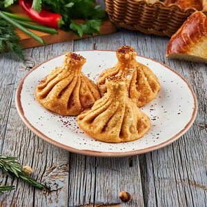 Хинкали жареные