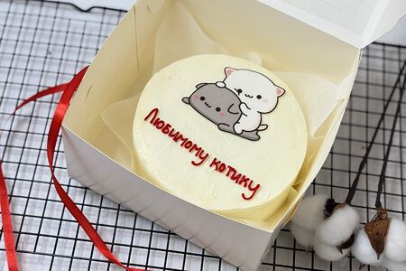 Бенто-торт котики