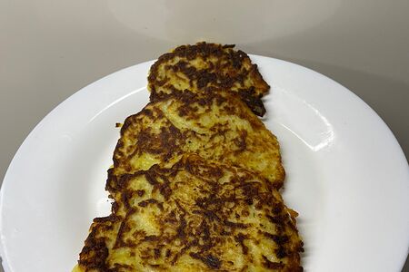 Драники картофельные со сметаной 