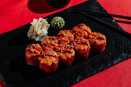 Запечённая Калифорния с Крабом