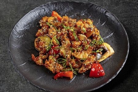 Курица в кисло-сладком соусе