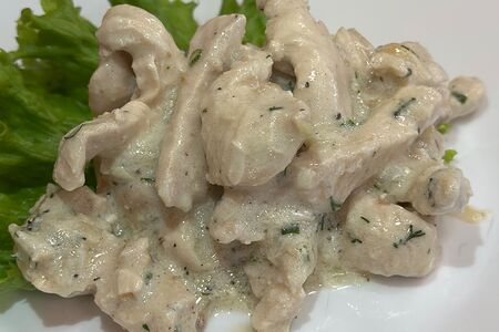 Курица в сливочном соусе 