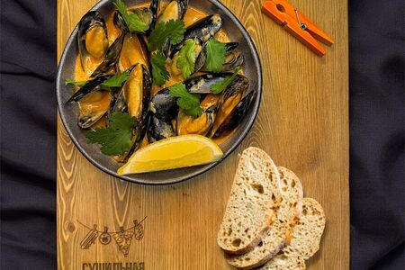 Мидии в створках