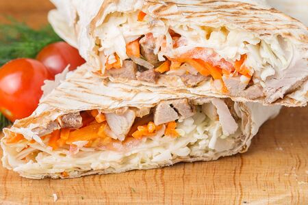 Шаурма Гигант с курицей 