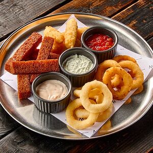 Большая тарелка к пиву