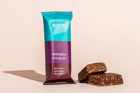 Батончик фруктово-ореховый Финики и кокос Cl, 47 гр