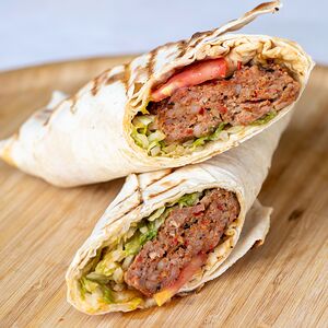 Шаурма с куриным люля-кебабом