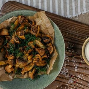 Картофель жареный по-домашнему