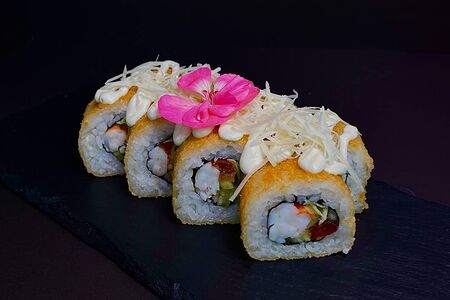 Цезарь ролл с креветкой