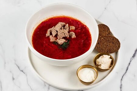 Борщ с говядиной