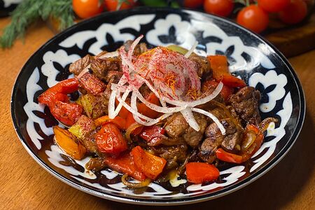 Жаркое по-домашнему с телятиной