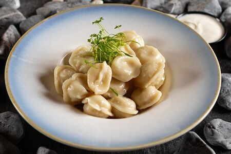 Пельмешки с куриной грудкой