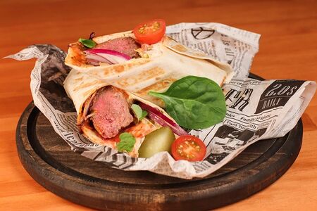 Донер с люля из говядины