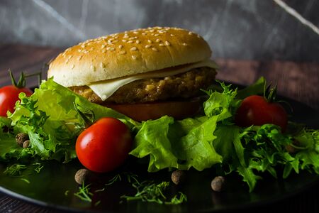 Бургер Говядина и свинина