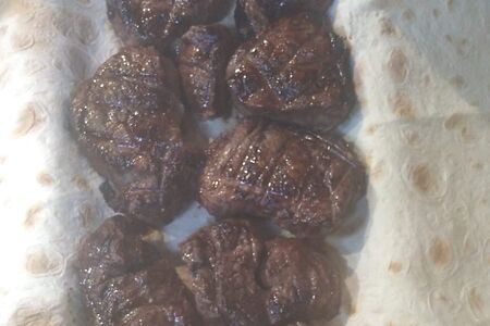 Шашлык из говяжей вырезки