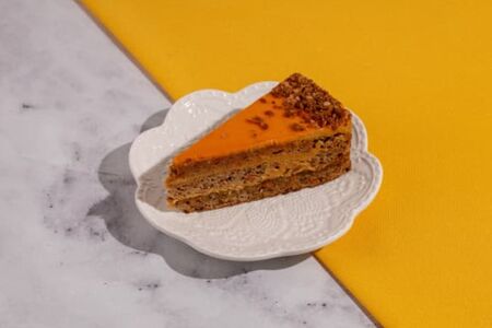 Морковно-апельсиновый торт