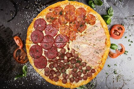 Пицца 4 мяса