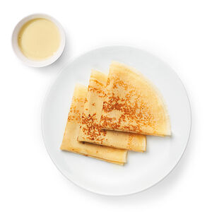 Блины со сгущенным молоком