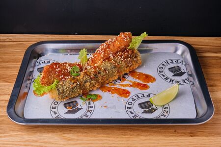 Японский хот-дог с курицей Яс