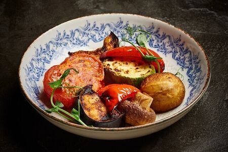 Овощи на мангале