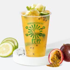 Зелёный жасминовый чай с лимоном и маракуйей
