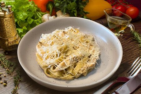 Паста с курицей