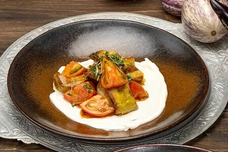 Салат с баклажанами