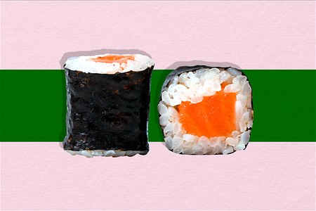 Лосось маки