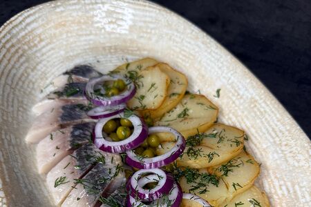 Сельдь с картофелем