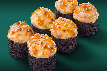 Абури с лососем