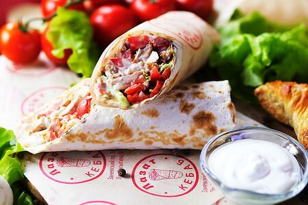 Острая шаверма в лаваше