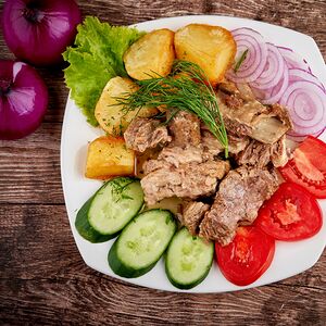 Казан-кебаб (баранина)