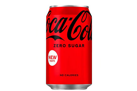 Coca-cola Zero в железной банке