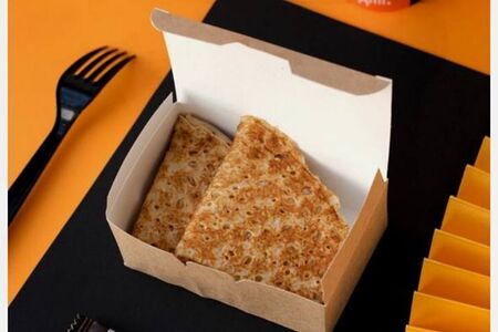 Блинчики с малиной 