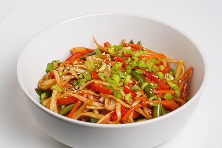 Удон с овощами